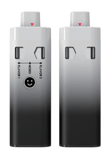 Caneta Vape descartável 2-em-1 para Delta 8/CBD/THC
