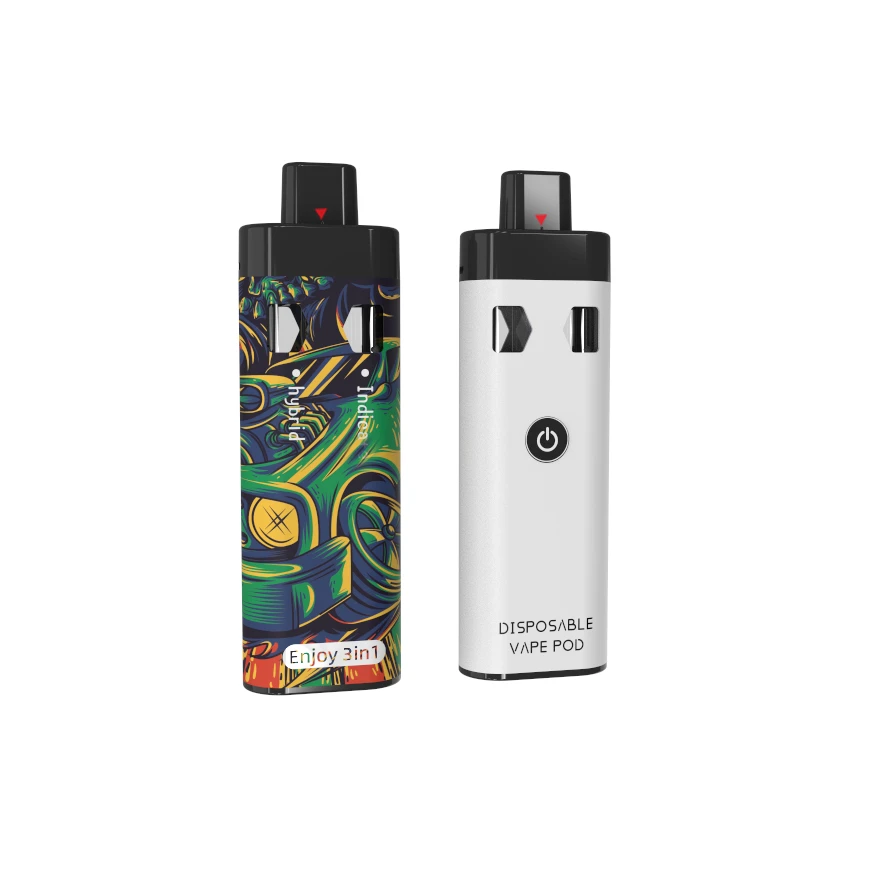 Cartucho de caneta Vape vazio de 2ml Carrinho descartável de vaporizador de cera Hhc-Oil