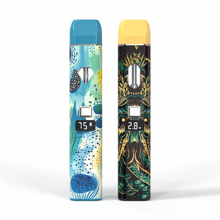 China Custom 1ml 2ml CBD Vape Pen THC Delta 8 9 10 Pod Device Manufacturer Factory Manufacturer And Supplier