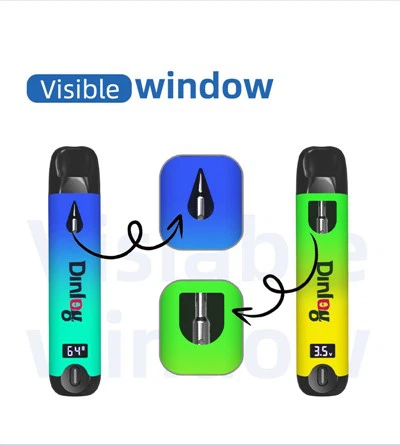 Pré-aquecimento de fábrica 2ml Tipo C Cartucho de óleo de recarga Vape Pen Óleo grosso D8 Hhc Puff Vazio Pod Vape descartável