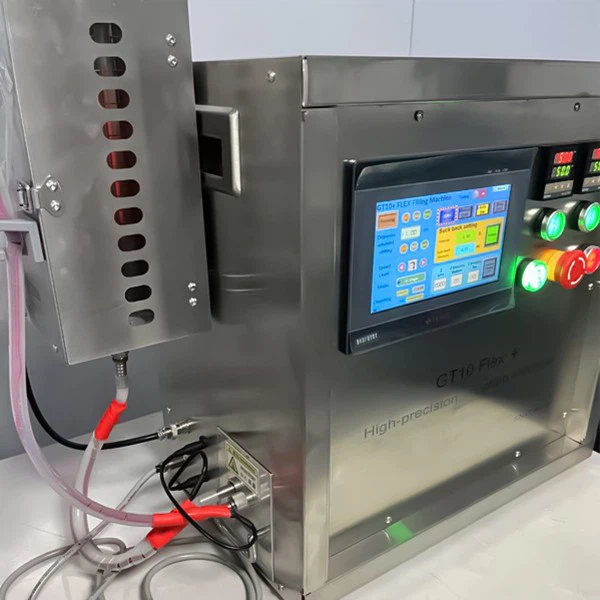 A Máquina de encher de óleo CBD de vendas a quente mais popular da Polônia CBD CBD Des destinatário de óleo para todos os 510 cartuchos de vape rosqueados