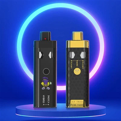 EUA First Choice Dual Chamber Vapes descartáveis ​​para CBD THC Destilado Resina Viva